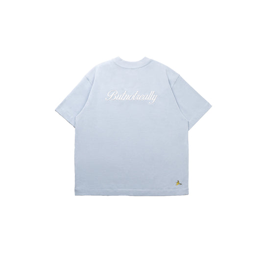 Graphic Cotton Oversized Cropped Tee