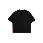 Hidden Pocket Interlock Oversized Tee