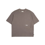 Hidden Pocket Interlock Oversized Tee