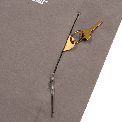 Hidden Pocket Interlock Oversized Tee