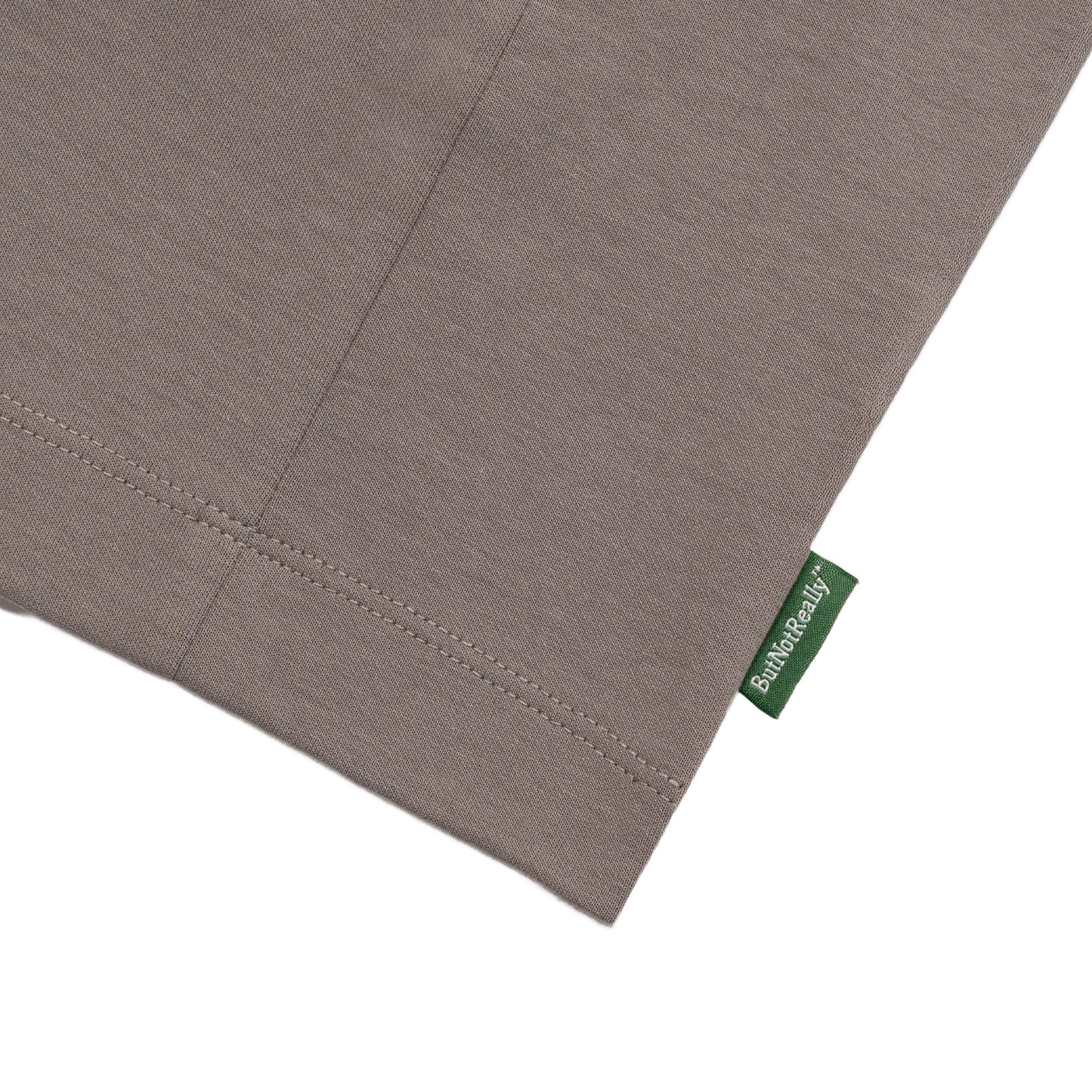 Hidden Pocket Interlock Oversized Tee