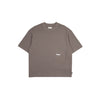 Hidden Pocket Interlock Oversized Tee