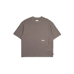 Hidden Pocket Interlock Oversized Tee