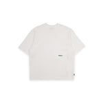 Hidden Pocket Interlock Oversized Tee