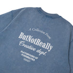 Stone-Washed Graphic Cotton Oversized Tee