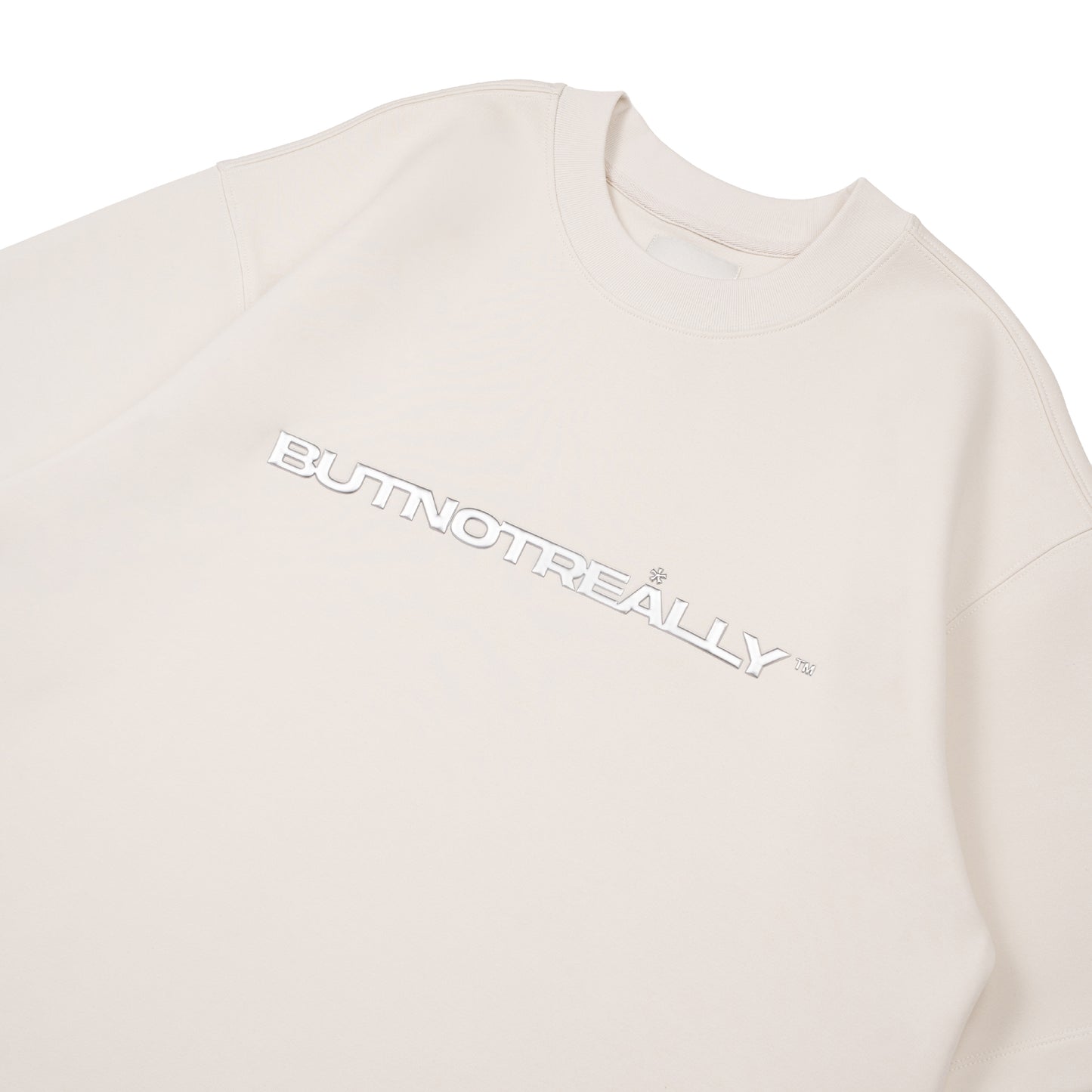 Graphic Neoprene Oversized Tee