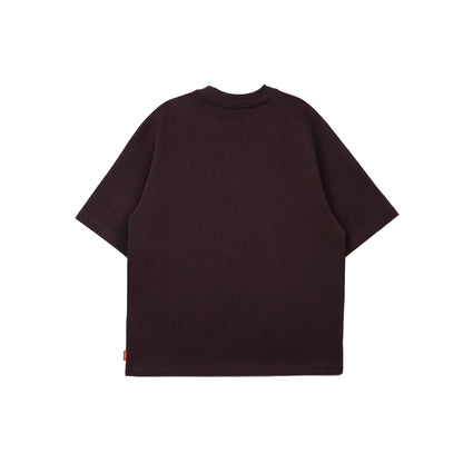 Graphic Neoprene Oversized Tee