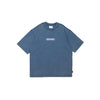 Stone-Washed Graphic Cotton Oversized Tee