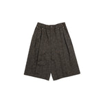 Printed Cotton Wide Fit Pleated Half Pants