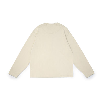 Graphic Cotton Oversized Long Sleeve Tee