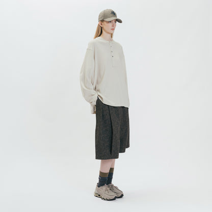 Graphic Cotton Oversized Long Sleeve Tee