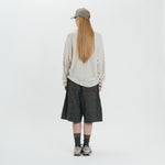 Graphic Cotton Oversized Long Sleeve Tee