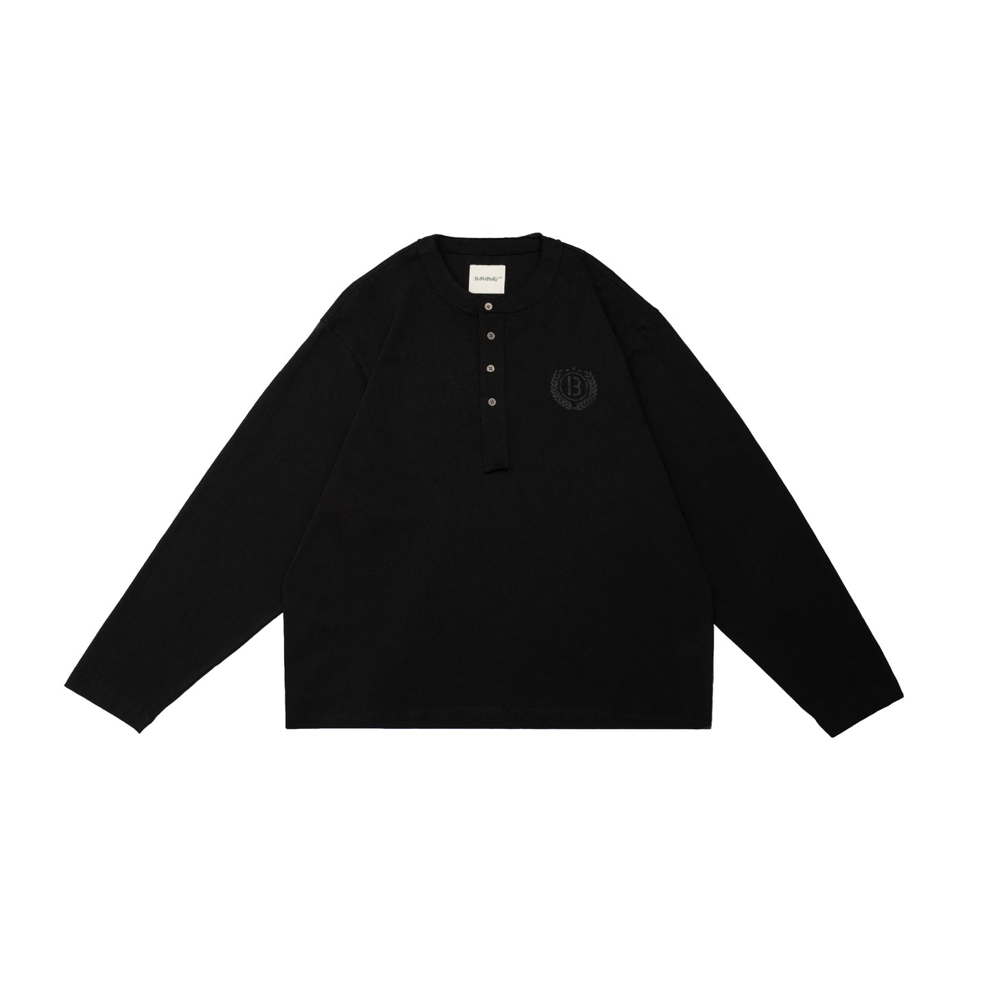 Graphic Cotton Oversized Long Sleeve Tee