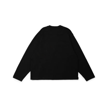 Graphic Cotton Oversized Long Sleeve Tee