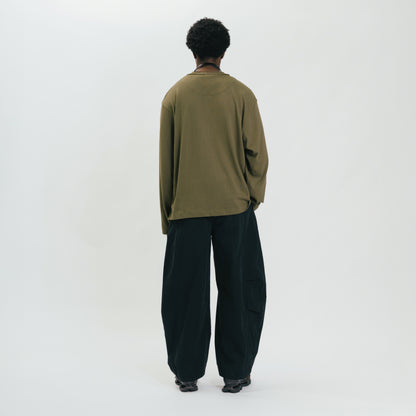 Graphic Cotton Oversized Long Sleeve Tee