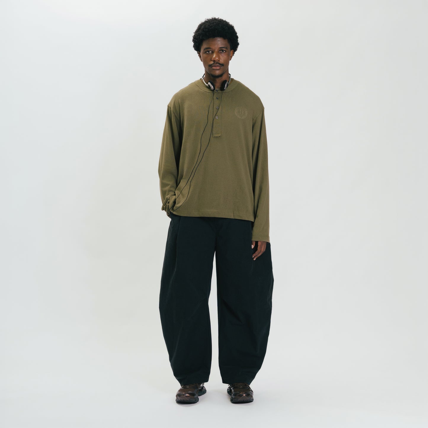 Graphic Cotton Oversized Long Sleeve Tee