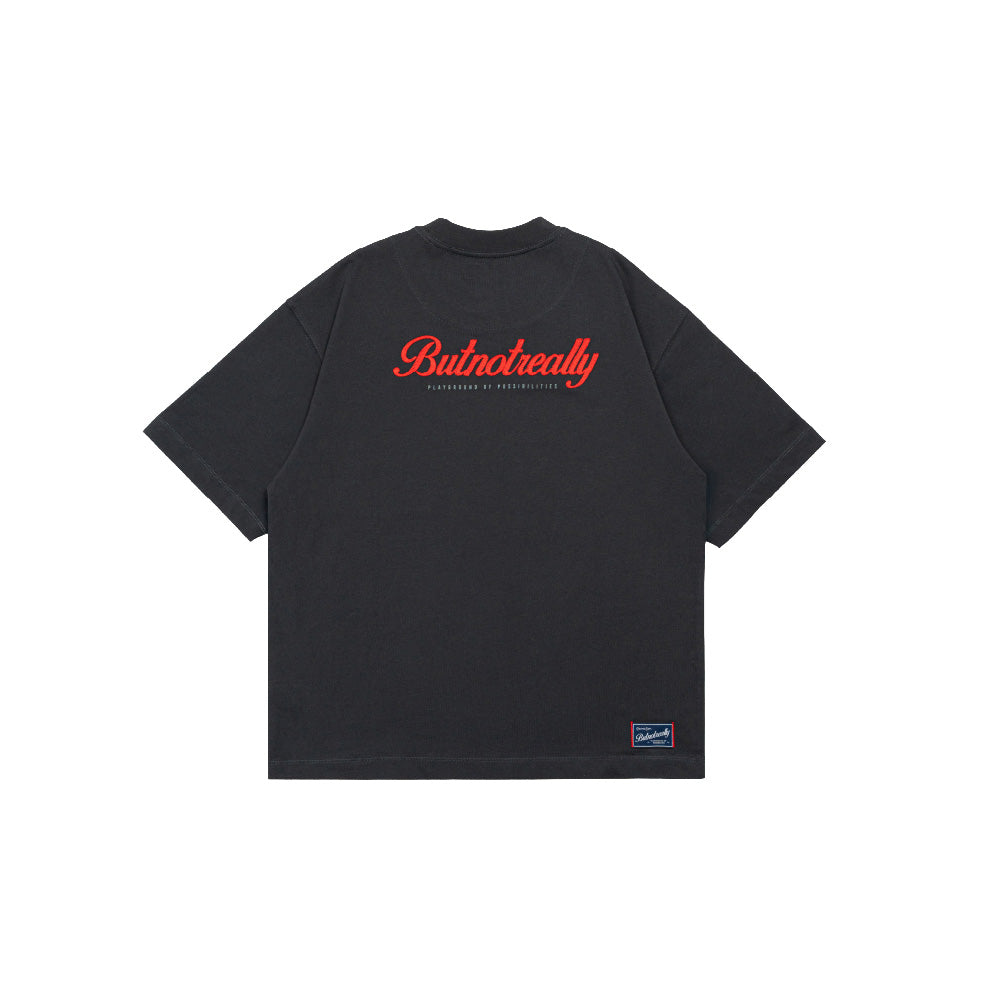 Graphic Cotton Oversized Tee