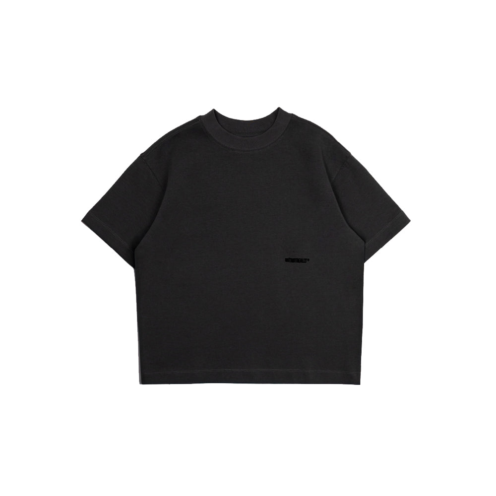 Graphic Interlock Cropped Tee