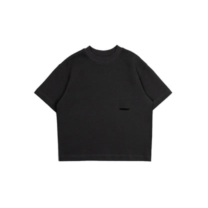 Graphic Interlock Cropped Tee