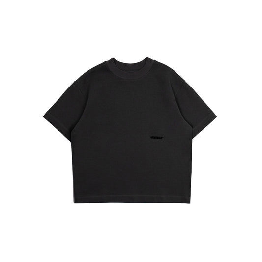 Graphic Interlock Cropped Tee