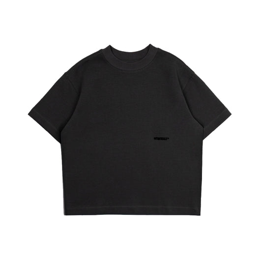 Graphic Interlock Cropped Tee