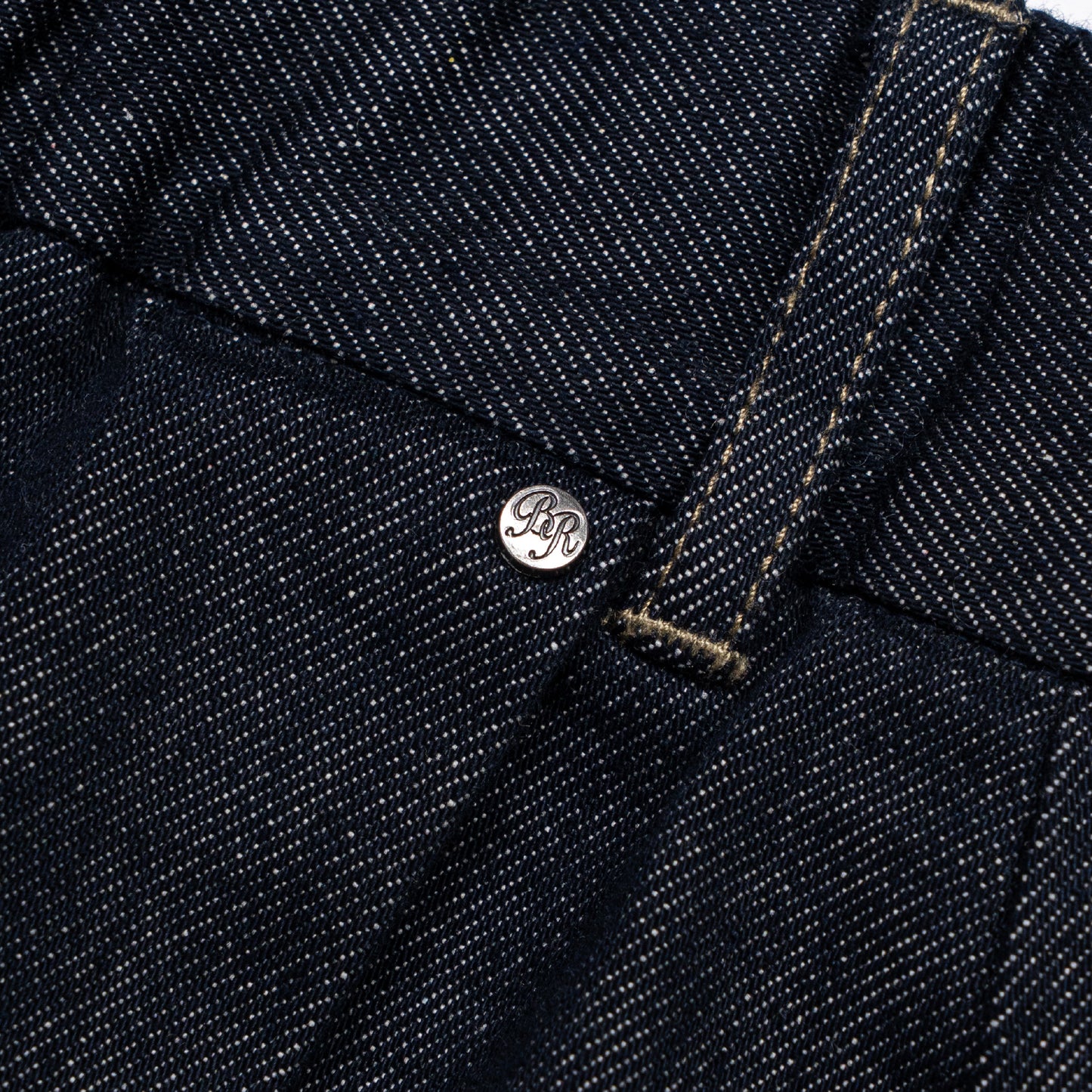 Core Denim Wide Pleated Half Pants