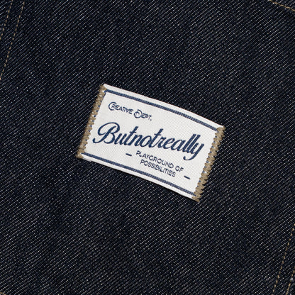 Core Denim Wide Pleated Half Pants