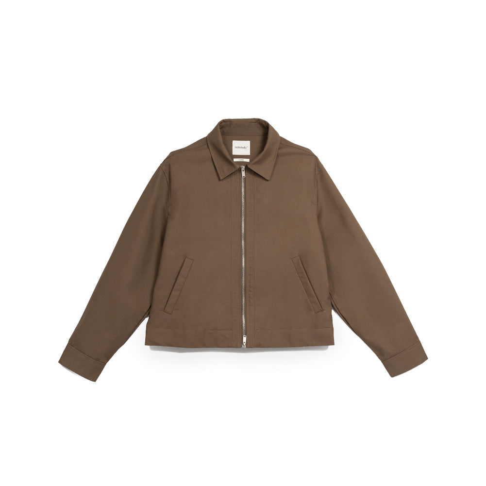 Cotton Oversized Cropped Jacket