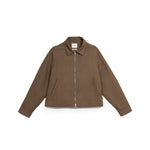 Cotton Oversized Cropped Jacket