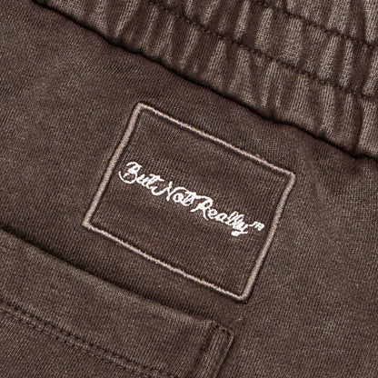 Stoned-washed Shorts