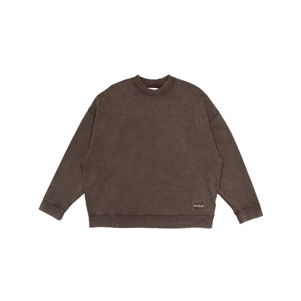 Stoned-washed Oversized Sweater