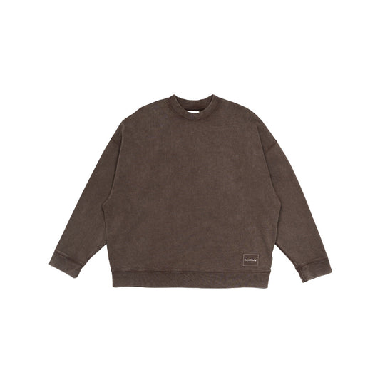 Stoned-washed Oversized Sweater