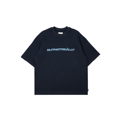 Graphic Neoprene Oversized Tee