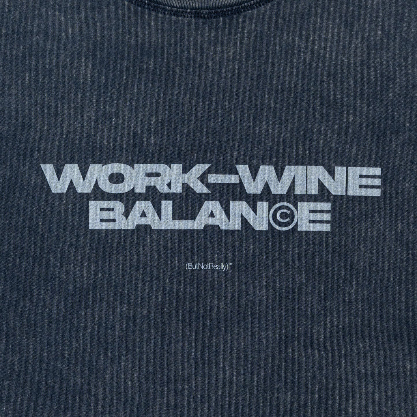Stone-Washed Graphic Cotton Cropped Tee