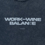 Stone-Washed Graphic Cotton Cropped Tee