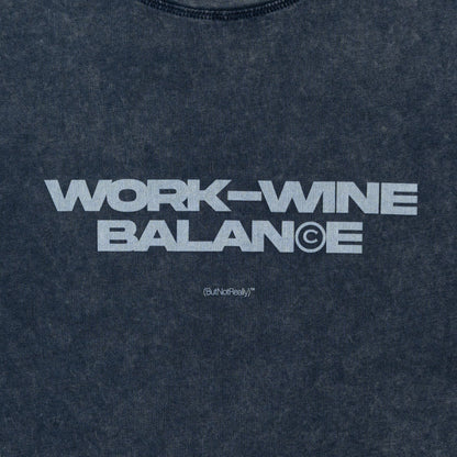 Stone-Washed Graphic Cotton Cropped Tee