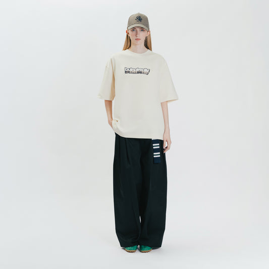 Graphic Interlock Oversized Tee