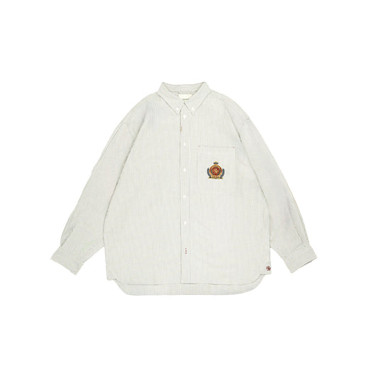 Oxford Oversized Longsleeves Work Shirt