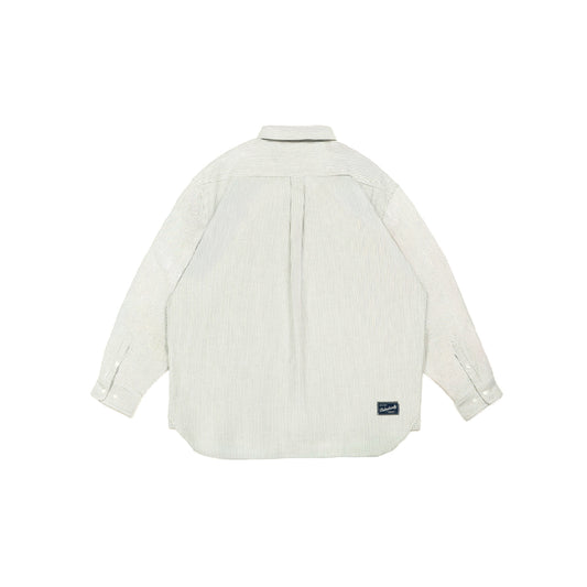 Oxford Oversized Longsleeves Work Shirt