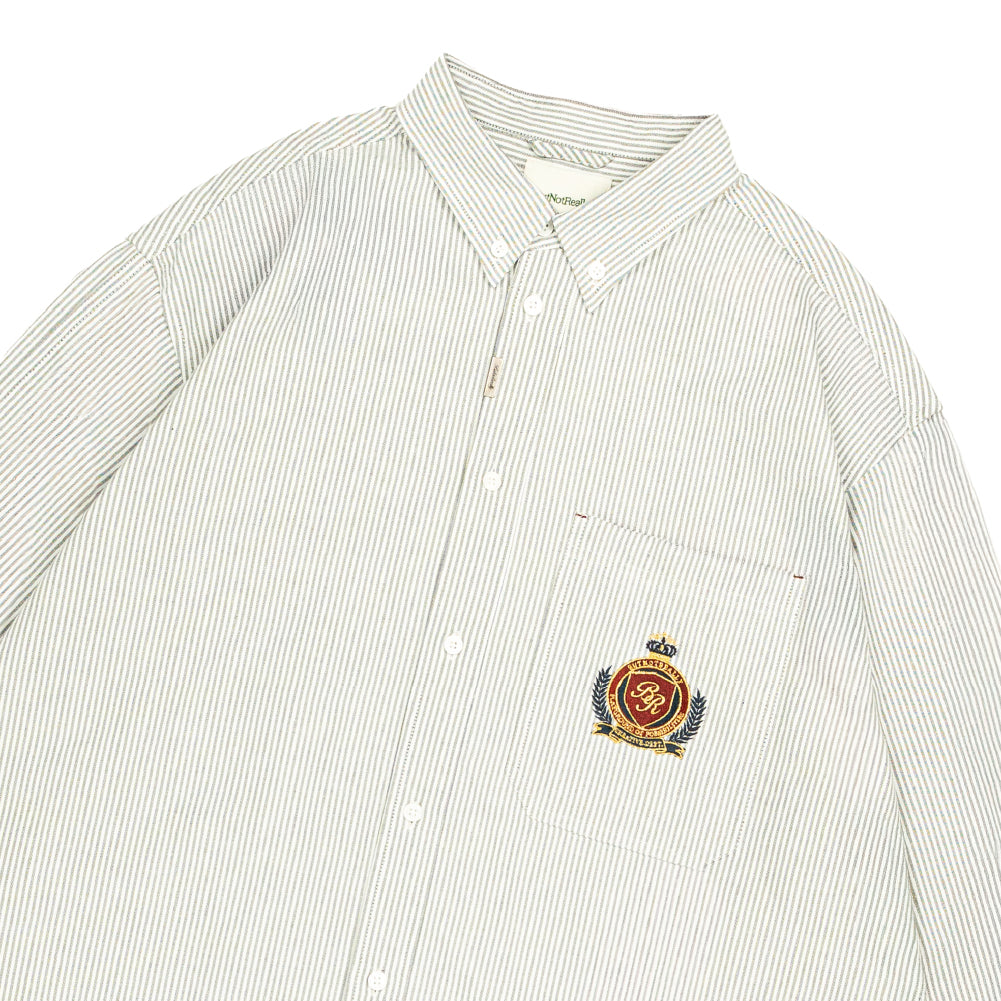 Oxford Oversized Longsleeves Work Shirt