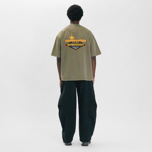 Graphic Cotton Oversized Tee