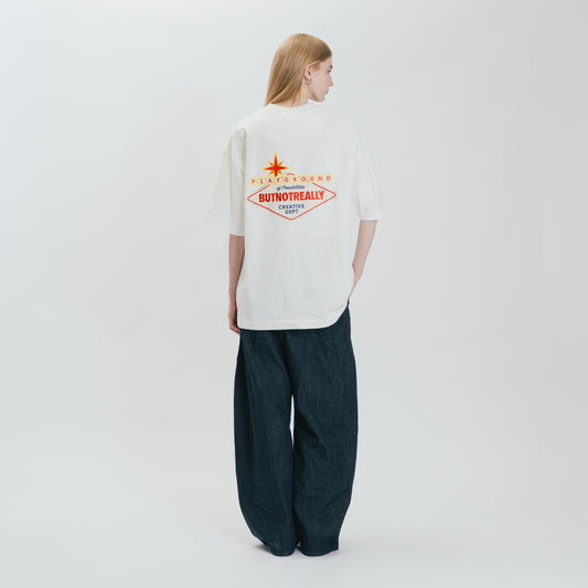 Graphic Cotton Oversized Tee