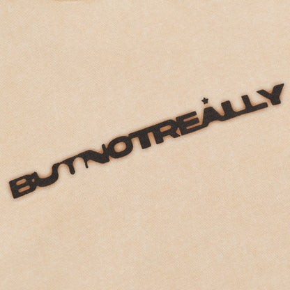 Stone-Washed Graphic Cotton  Oversized Tee