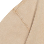 Stone-Washed Graphic Cotton  Oversized Tee