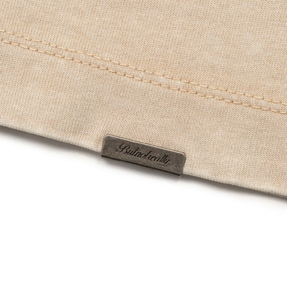 Stone-Washed Graphic Cotton  Oversized Tee