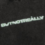 Stone-Washed Graphic Cotton  Oversized Tee