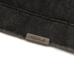 Stone-Washed Graphic Cotton  Oversized Tee