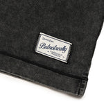 Stone-Washed Cotton Oversized Polo Tee