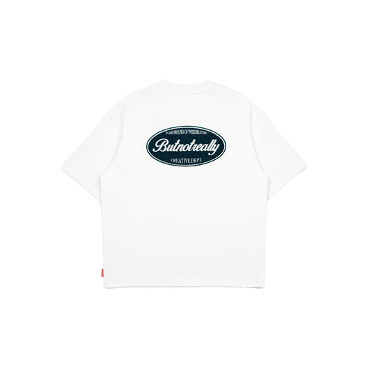 Graphic Neoprene Oversized Tee