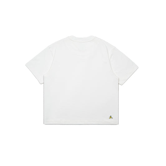 Core Cotton Graphic Cropped Tee